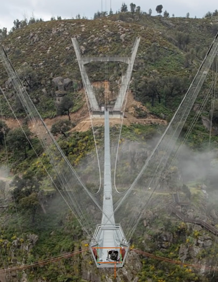 Arouca: a maior ponte suspensa do mundo e a maior cascata de Portugal